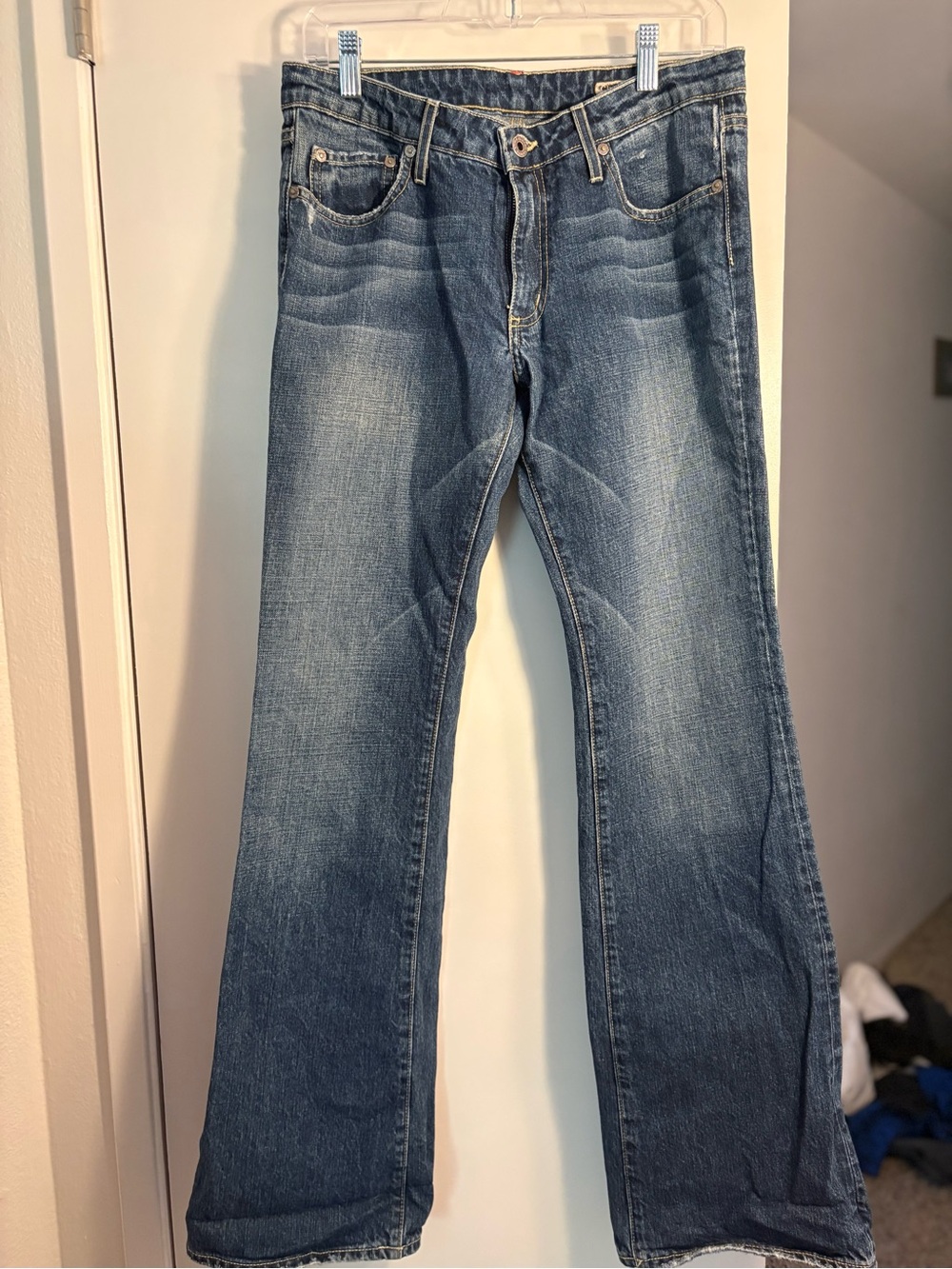 Chip & Pepper Women's Boot Cut Jeans in Blue Denim